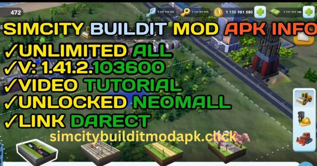 SimCity Buildit Mod Apk Key Features